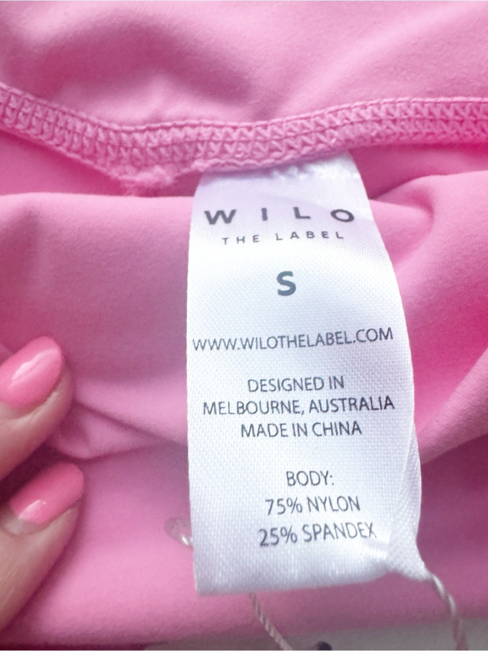 Wilo the Label 2pk Twist Bra V-Waist Short Set in Pink Size Small
NWT - Picture 10 of 16